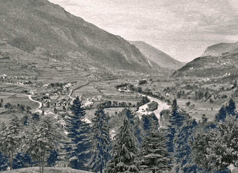 Vallée d'Ossau au début du XXe siècle